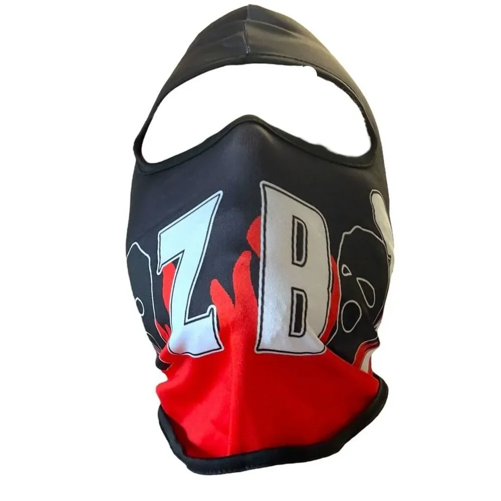 NWT Red Noz Boyz Pistols Up Balaclava Unisex OS | Biking Workout Urban Trap Punk - Picture 10 of 11